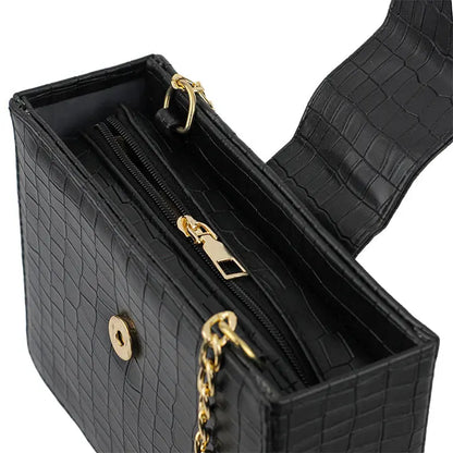 Modus Crossbody Black Bag